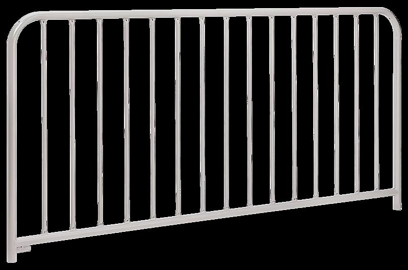 Gittergeländer DOMME in RAL 7044 seidengrau