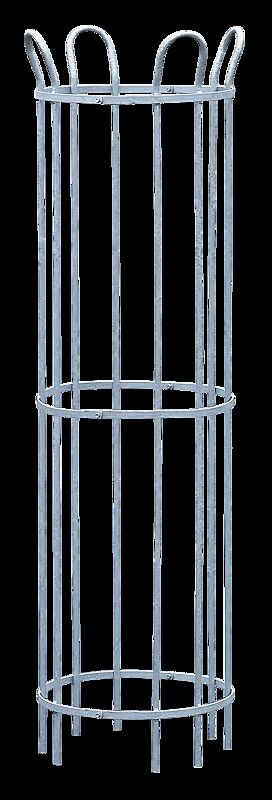 Baumschutzgitter TULIP, 1870 x 555 mm, feuerverzinkt