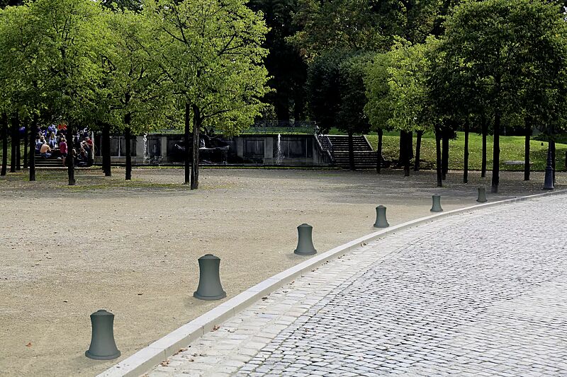 Poller PYRIT aus Aluminium