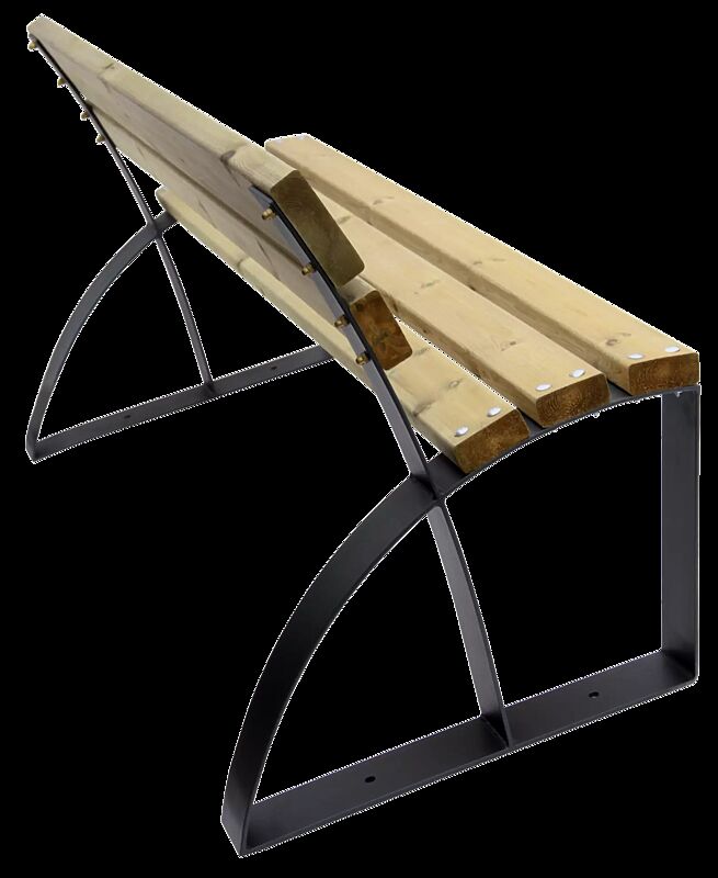 Sitzbank VEGARO mit Kiefernholzbelattung