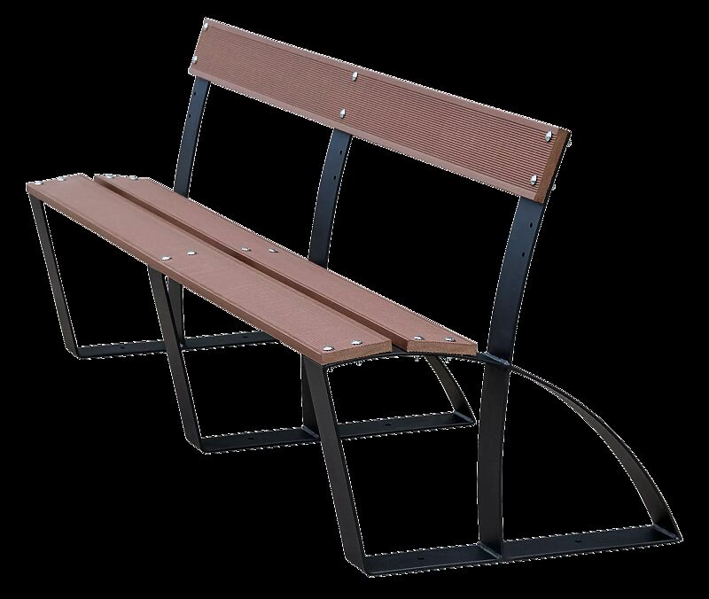 Sitzbank VEGARO mit Kunststoffbelattung