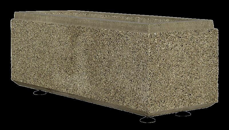 Pflanzbehälter RECTANGULAR, in sand