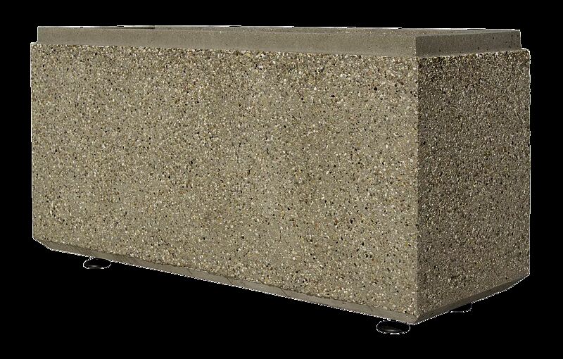 Pflanzbehälter RECTANGULAR, in sand