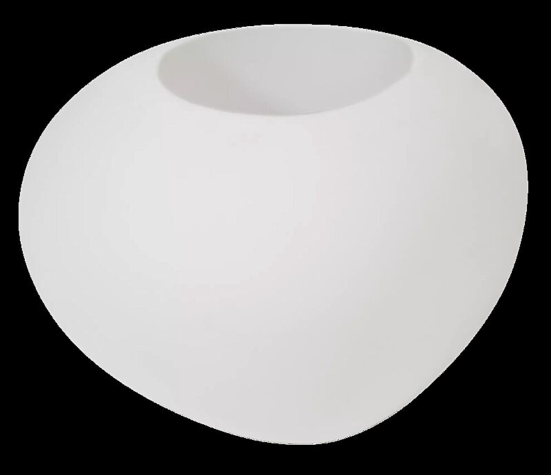 Pflanzbehälter MALUR-LIGHT, Höhe 490 mm, transluzent beleuchtet