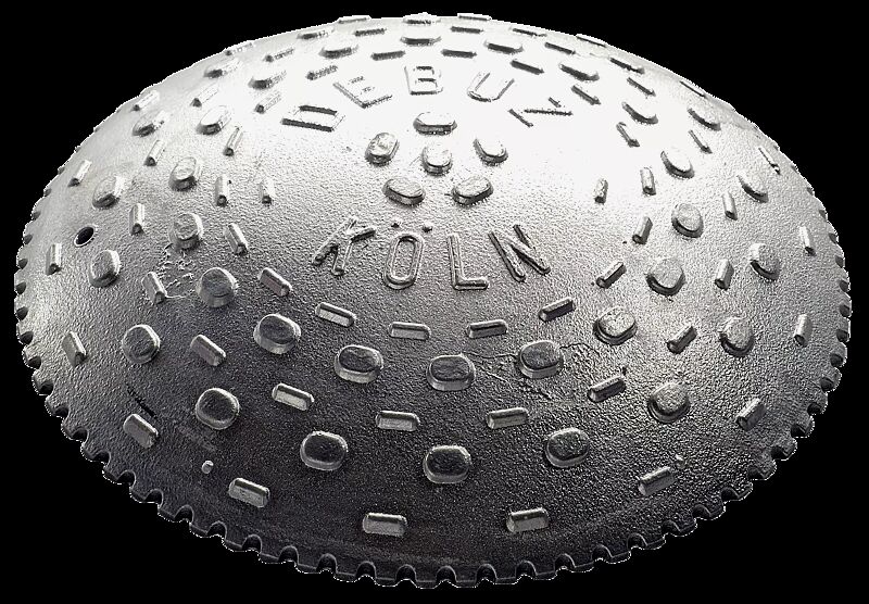 Geschwindigkeitshemmer KÖLNER TELLER Höhe 60 mm