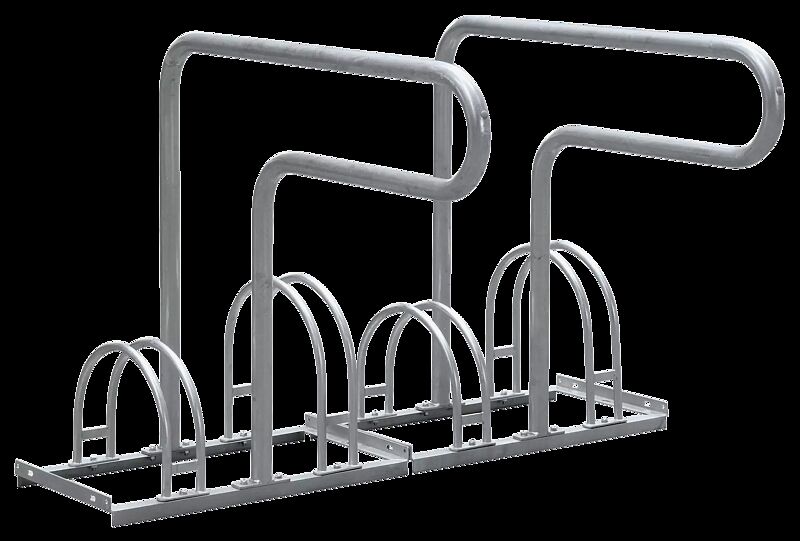 Fahrradständer WESTMINSTER, 4 Stellplätze, 2 Anlehnbügel