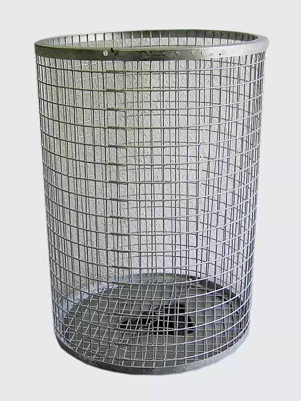 Innenbehälter aus Drahtgitter, feuerverzinkt