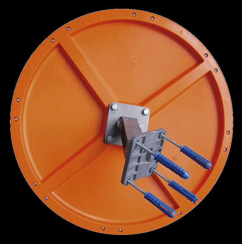 Verkehrsspiegel SEWEN, zur Wandbefestigung, Ø 800 mm