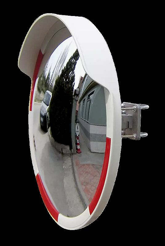 Verkehrsspiegel SEWEN, Ø 600 mm, in rot-weiß