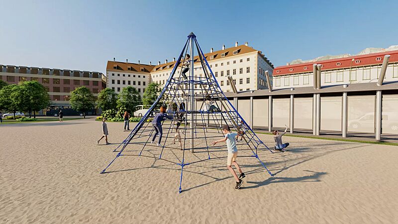 Kletterpyramide SEILA