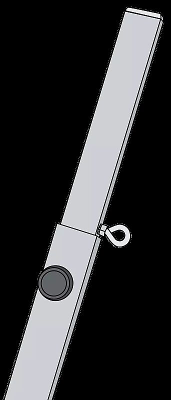 Teleskopschubstange für Schutzhülle