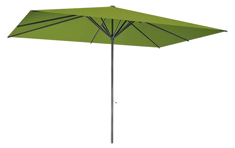 Mittelmastschirm SAMARA, Aluminiumkonstruktion in RAL 7016 anthrazitgrau