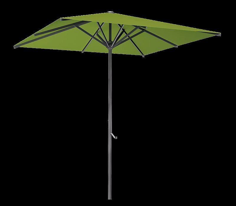 Mittelmastschirm BIG BEN, Aluminiumkonstruktion in RAL 7016 anthrazitgrau