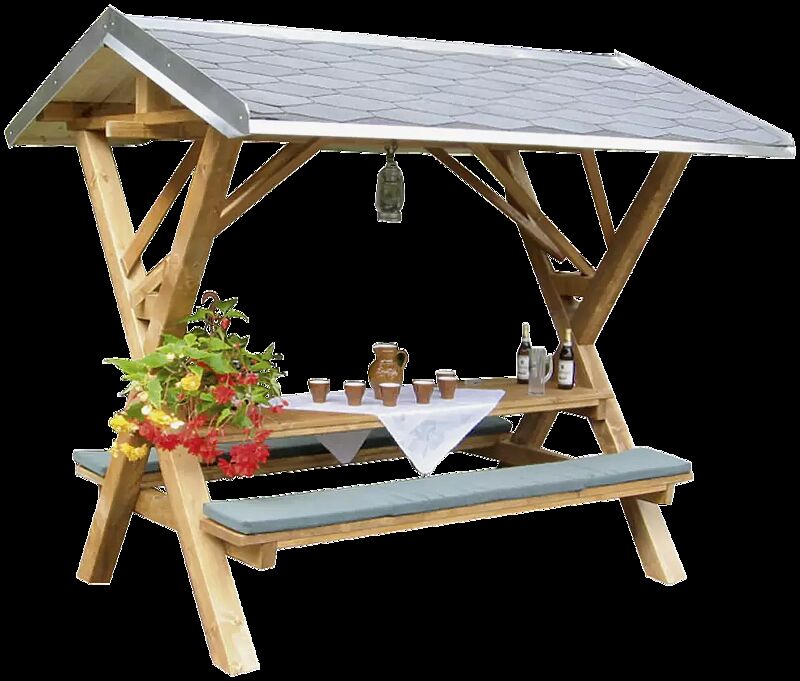 Partyhütte (ohne Auflagen), frei aufstellbar