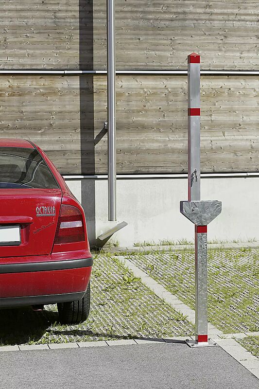 Einarm-Sperrpfosten GIJON, links sperrend