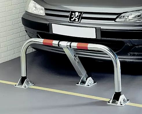 Klappbarer 3-Fuß-Parkbügel MALAGA zum Aufdübeln