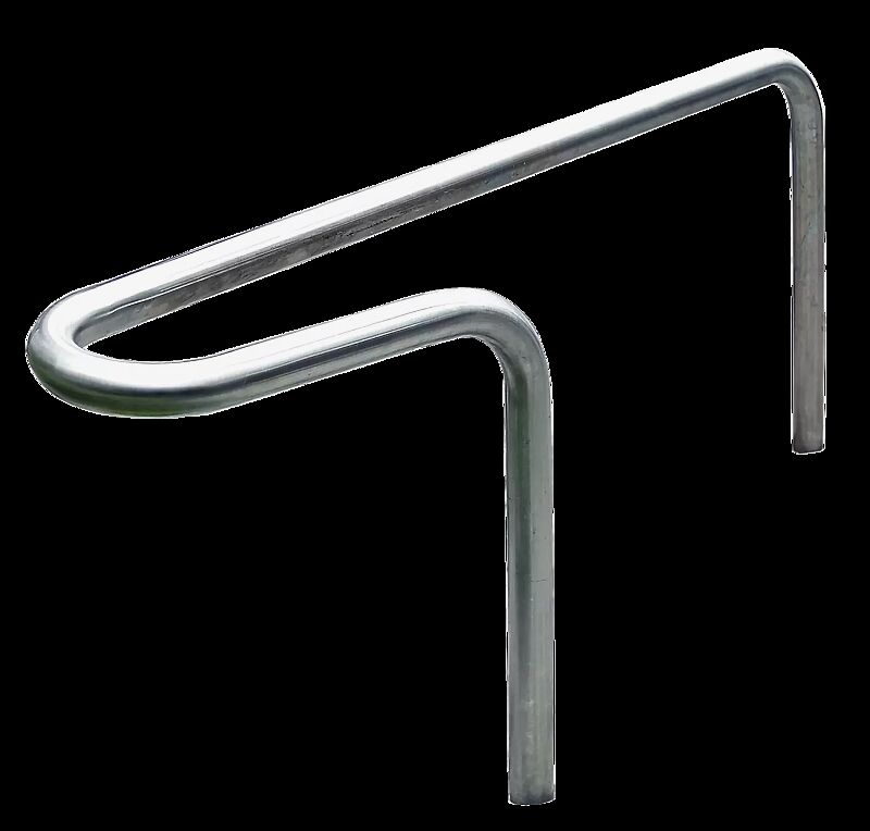 Anlehnbügel GRANAT, einseitig