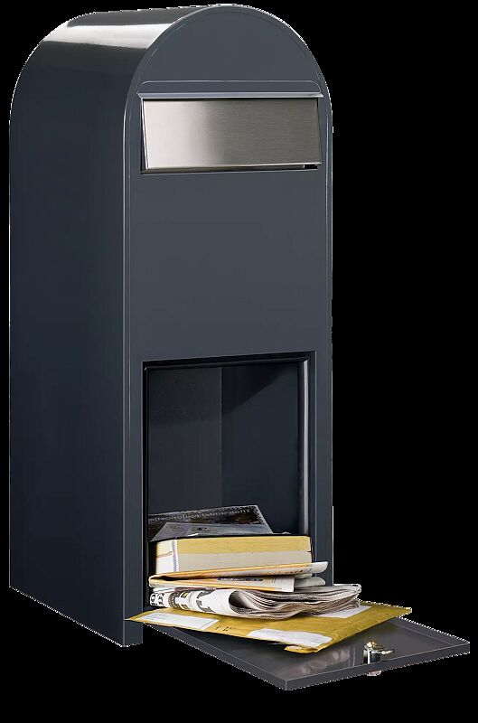 Briefkasten BOBI JUMBO in RAL 5004 schwarzblau