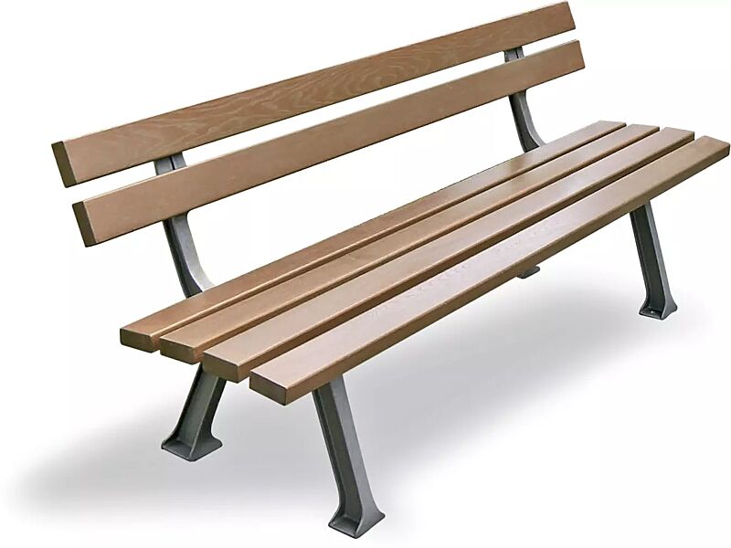 Sitzbank VERONA mit Fichtenholzbelattung