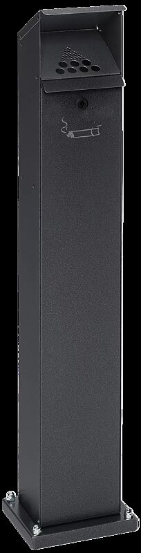 Standascher WINDSOR aus Stahl, in antik-silber