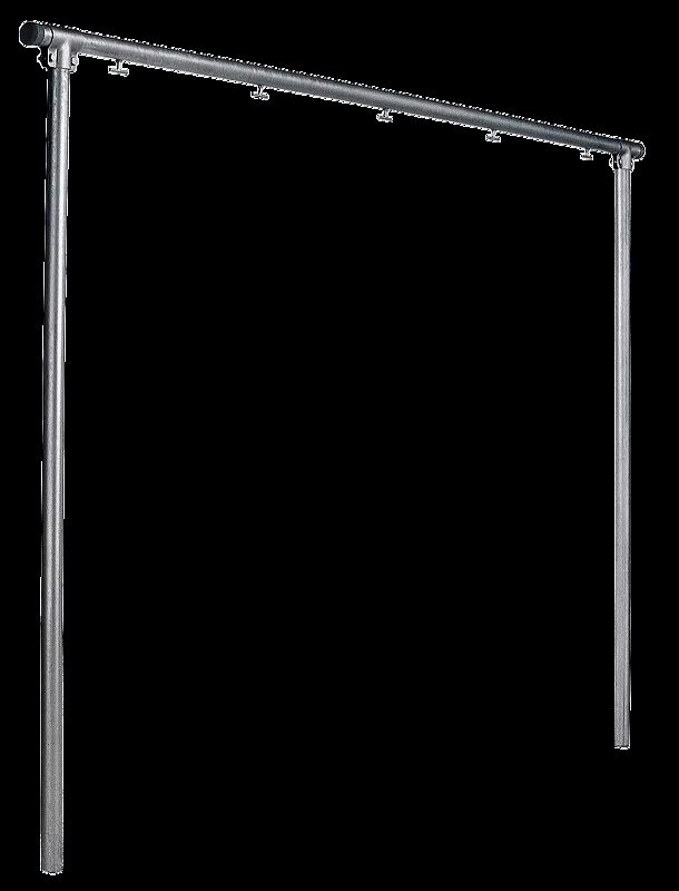 Wäschegerüst SOMERO mit 5 Haken, feuerverzinkt