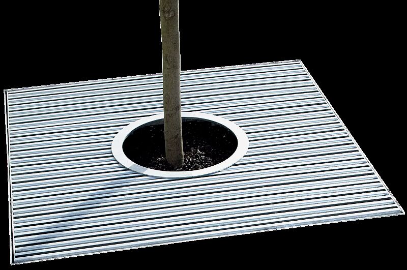 Baumschutzrost ARBOTTURA, quadratisch, ohne Baumschutzgitter