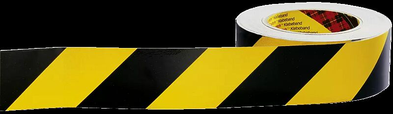 Warnmarkierung DON, retroreflektierend, schwarz-gelb