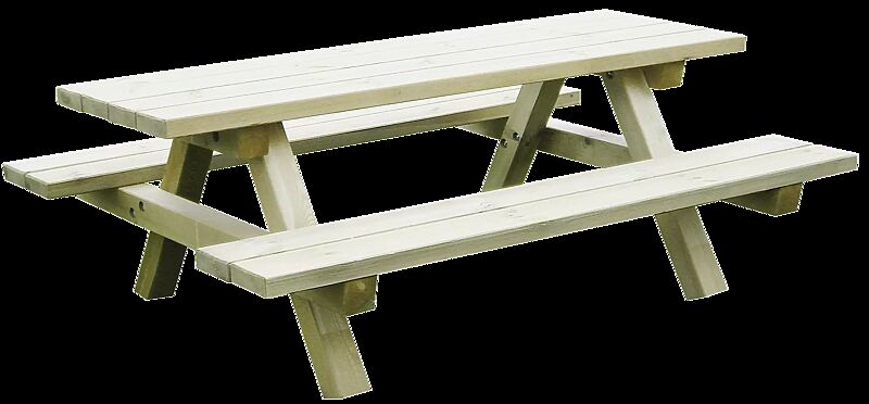 Bank-Tisch-Kombination VITERBO aus Holz