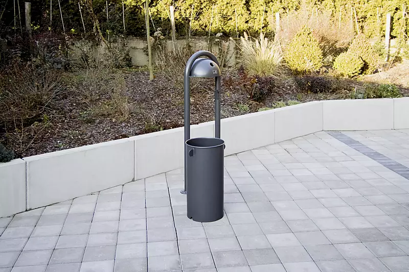 Abfallbehälter abnehmbar