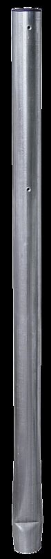 Pfosten zum Einbetonieren, feuerverzinkt