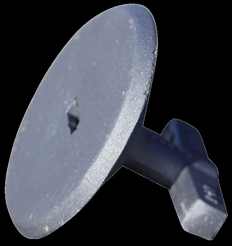 Bodenhülsenabdeckung pulverbeschichtet in DB 703 eisenglimmer