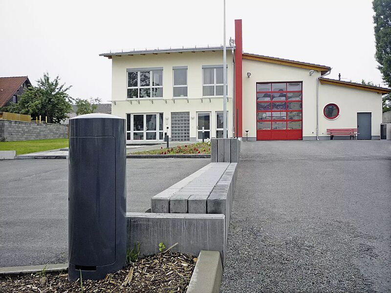 Energie-Versorgungspoller GETAFE in DB 703 eisenglimmer