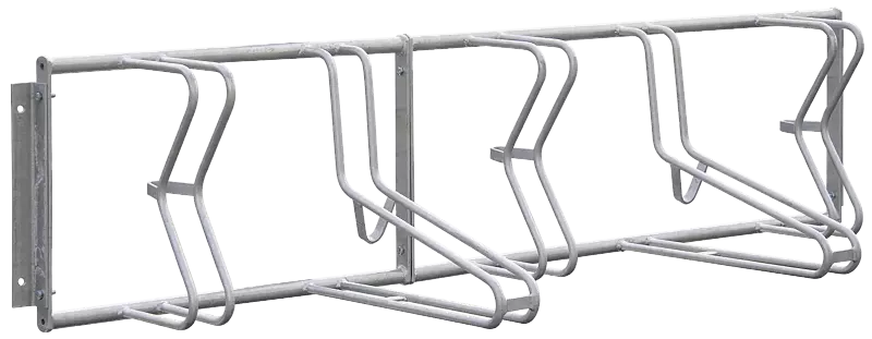 Fahrradständer MADISON, Wandbefestigung, 5 Stellplätze