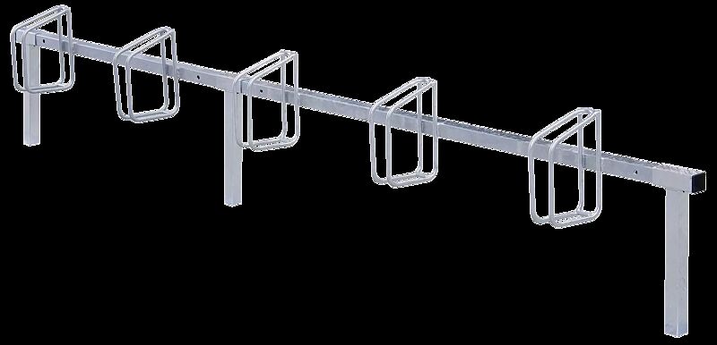 Fahrradständer CARTAGO, zum Einbetonieren, 5 Stellplätze