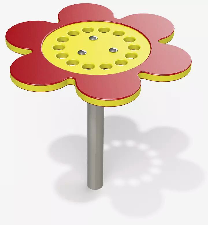 Sandsiebtisch LUPO in Blumenoptik