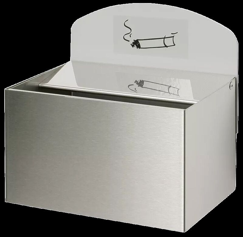 Wandascher STANLEY, aus Edelstahl