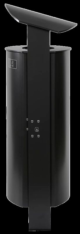 Seitenansicht Abfallbehälter SARNIA