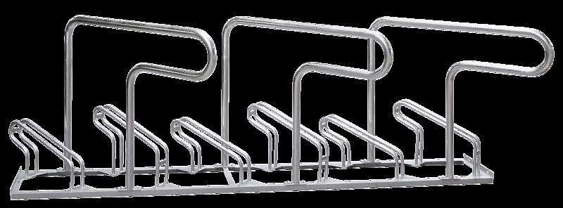 Fahrradständer COLORADO, 45° rechts, verschaubt am Fahrradständer UNIVERSAL