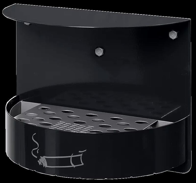 Wandascher YUKON, in RAL 7021 schwarzgrau