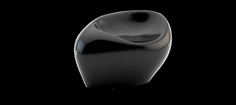 Sitz HAPPY, in RAL 9005 tiefschwarz