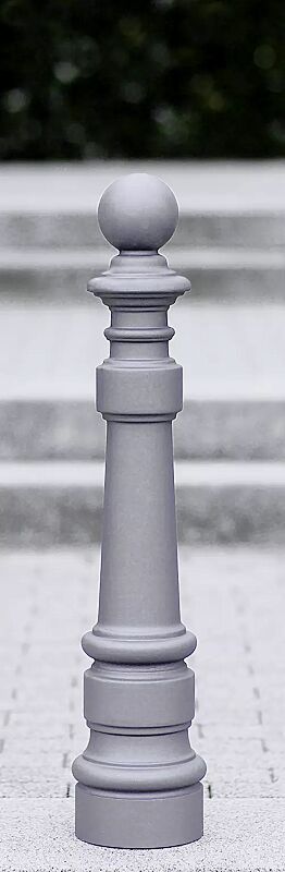 Poller ANTIKE I in RAL 7016 anthrazitgrau