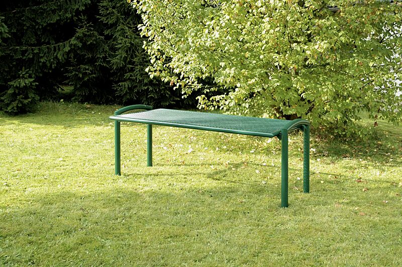 Tisch TORRE in RAL 6005 moosgrün