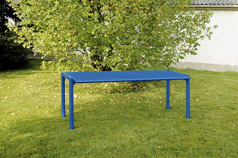 Tisch SEVERO in RAL 5017 verkehrsblau
