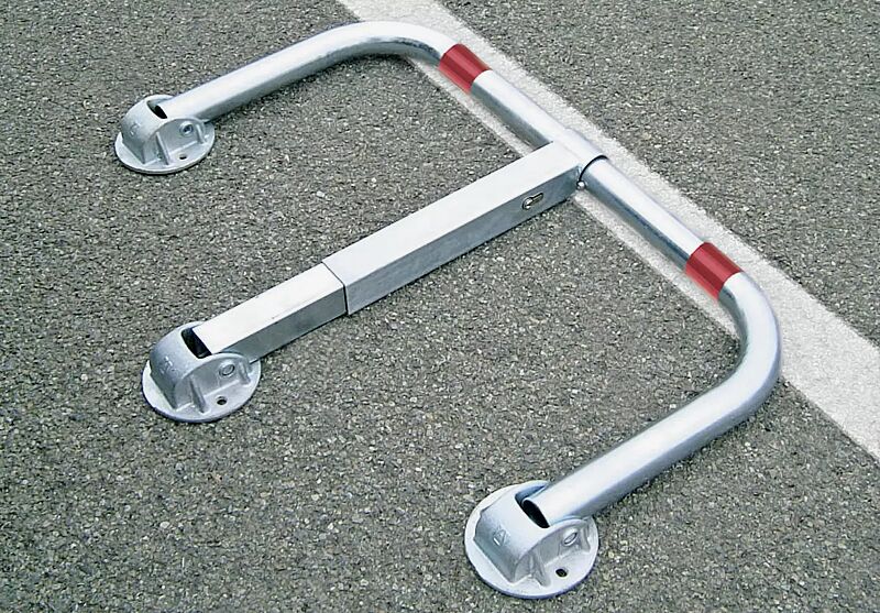 Parkbügel BALDUR aus Stahl, feuerverzinkt