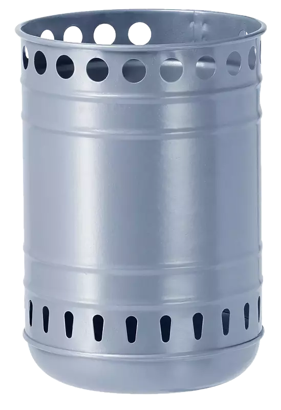 Abfallbehälter MÜNCHEN, feuerverzinkt