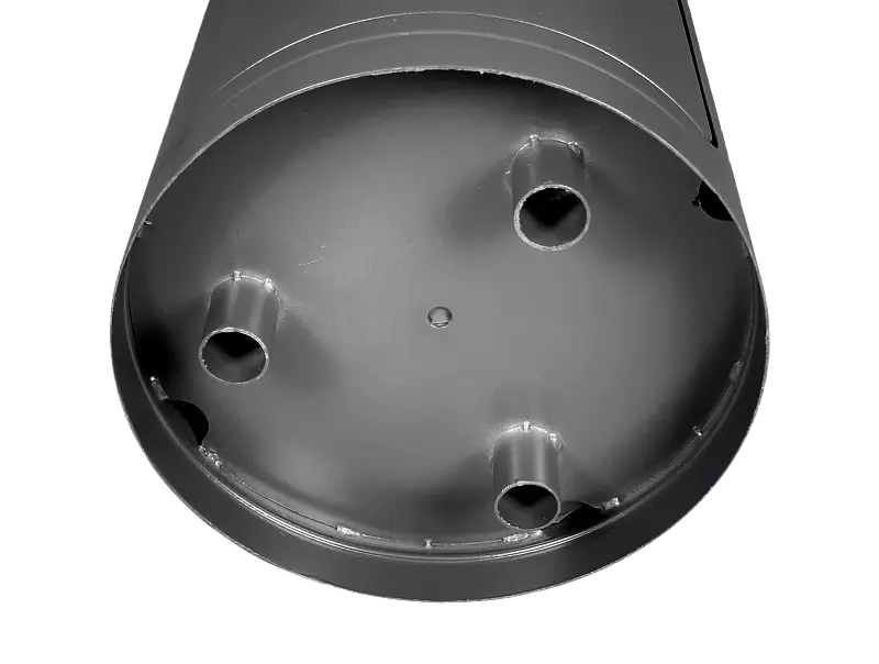 Detail: Bodenbefestigung außen