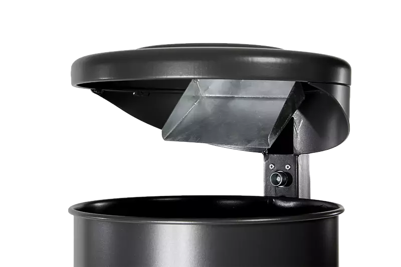 Detail: Ascherentleerung