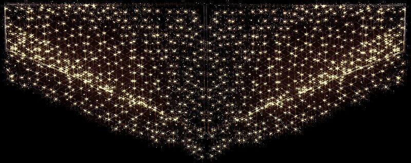 Lichtvorhang SCHNEEGESTÖBER 1, zur Straßenüberspannung