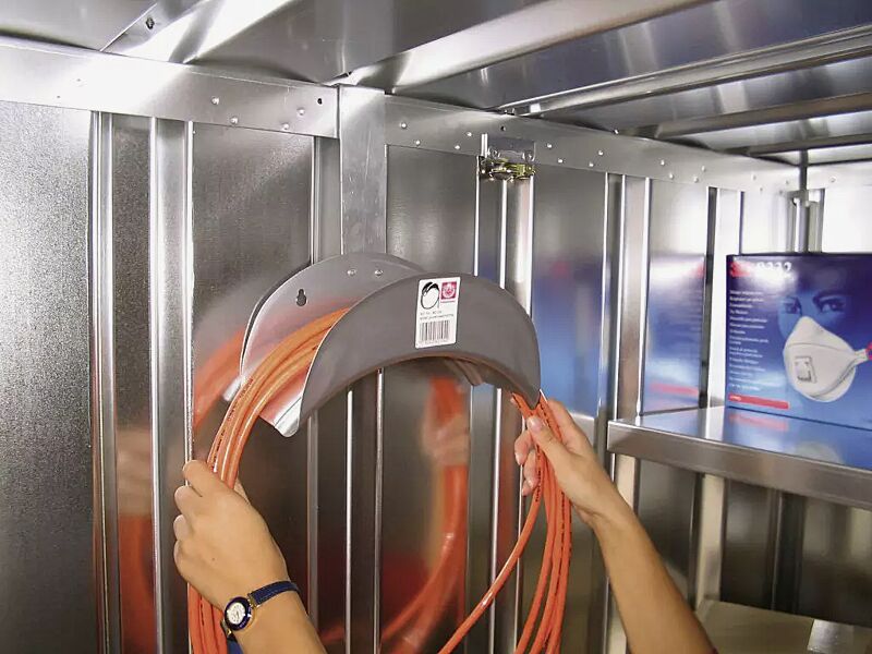 Kabel- und Schlauchaufhängung, feuerverzinkt