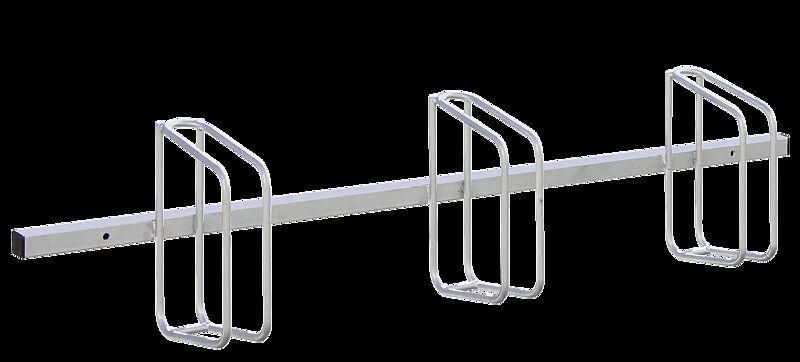Fahrradständer CARTAGO, zur Wandbefestigung, 3 Stellplätze